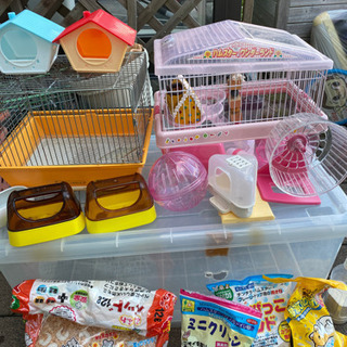 お値段変更1000→500  ハムスターハウス おもちゃ色々