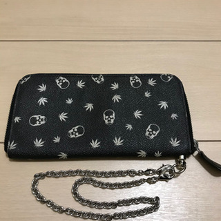 値下げ！　ルシアンペラフィネ　長財布　チェーンウォレット