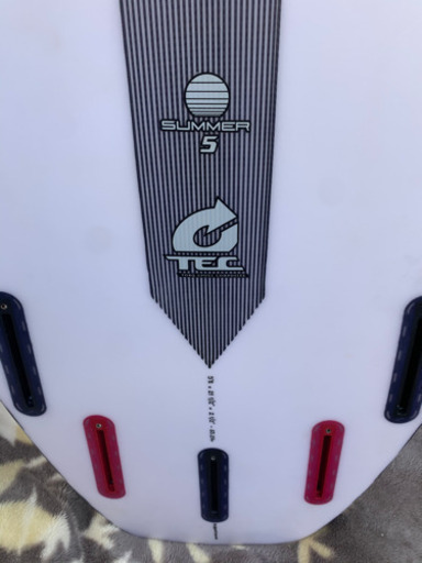 ★サーフボード  トルク サマー5 5’8×21 1/2”×2 1/2”-35.2L★