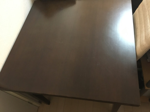 伸縮式ダイニングテーブル