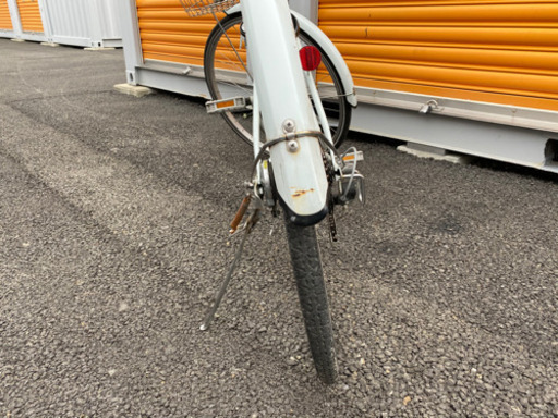 ★激安★変速ギア6段 オートライト 27インチ 軽整備済み 防犯登録 中古自転車 ママチャリ 74