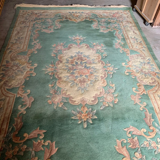 手織中国段通3畳　訳あり価格