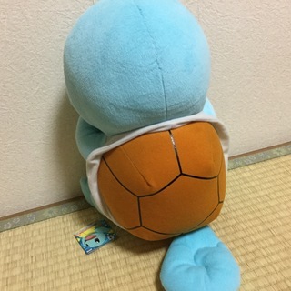 ポケモンゼニガメ☆大きなぬいぐるみ　新品同様の画像