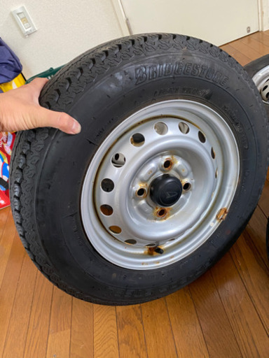 145/12 6pr タイヤ4本