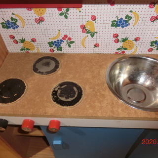 ままごとキッチン棚（値下げ）の画像