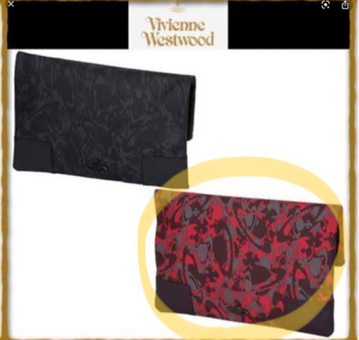 Vivienne Westwood 2way クラッチバッグ