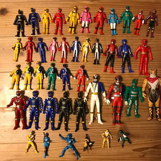 スーパー戦隊　ソフビ等43体