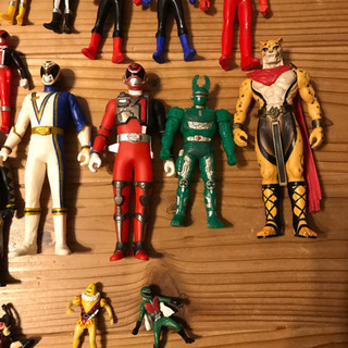 スーパー戦隊　ソフビ等43体の画像