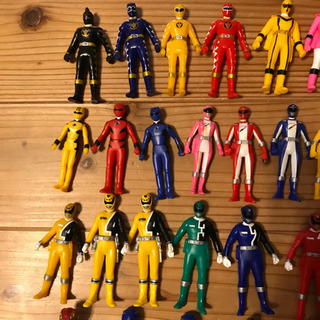 スーパー戦隊　ソフビ等43体の画像
