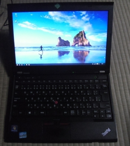 【値下】Lenovoコアi5軽量ノート SSD搭載 Win10認証済 メモリ4G