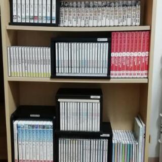 まとめ売りラック付き：CD・DVD・カセットテープ