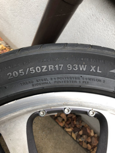 中古タイヤ　ホイール付