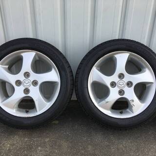 ◇DYデミオ◇純正アルミ◇スタッドレス◇ナンカン◇185/55R...