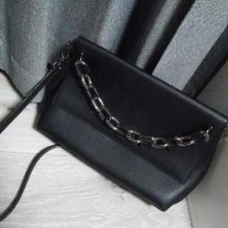 ブランドバッグ ブラック CHARLES&KEITH チャールズ...