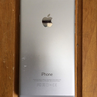 iPhone6 128GB シルバー SIMフリー バッテリー100%の画像