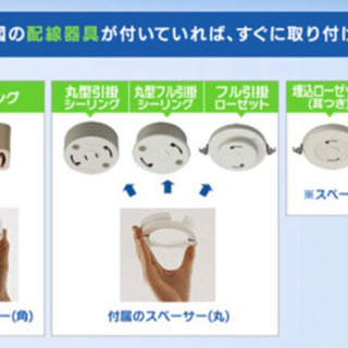 LED シーリングライト 照明 中古の画像