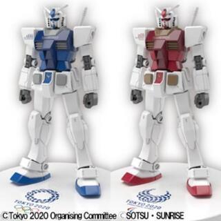 東京オリンピック公式 ガンダム ハロプラ全４種セットの画像