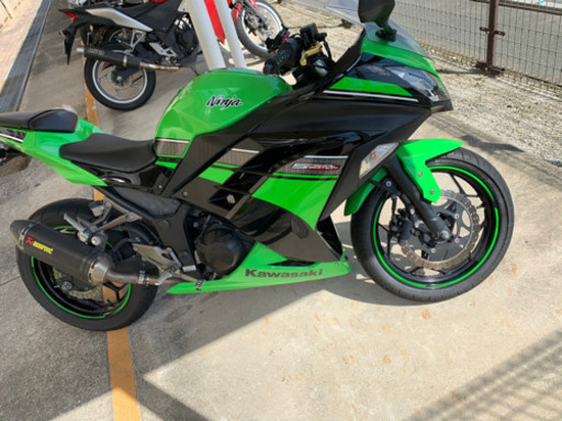 ninja250 special edition 19800km アクラポビッチ