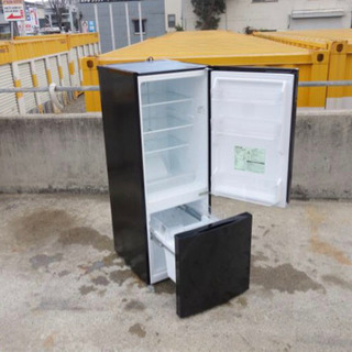 東芝 冷蔵庫 153L 2018年 2ドア 人気色 ブラック ボトムフリーザ 耐熱