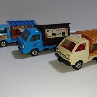 トミカ ラーメン屋台車 3種
