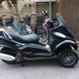 【取引完了】ピアジオ PIAGGIO　MP3　250ie 側車付...