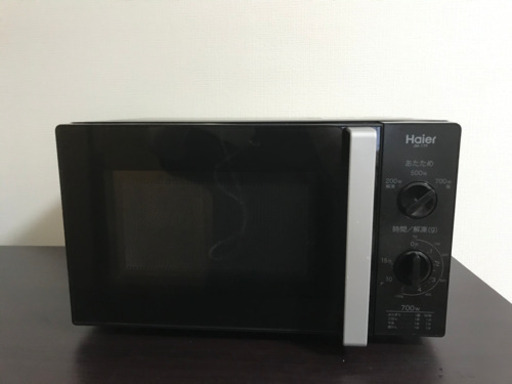 700ｗ電子レンジ　ブラック