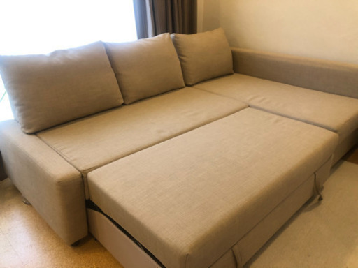 IKEA 収納付きソファーベッド、FRIHETEN フリーヘーテン