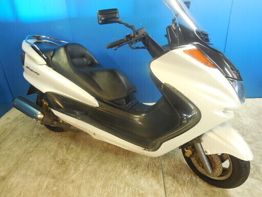 YAMAHA マジェスティ250-2 白 激安配送キャンペーン 諸経費無し 消費者還元店 点検済み 当日お渡し可 自賠責加入で乗れます 横浜 都筑 宮前