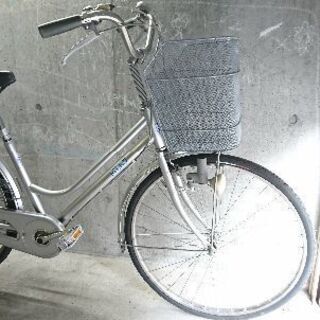 自転車中古 KEEP UP 内装3段変速 カゴリアウイング鍵付き タイヤ26インチ