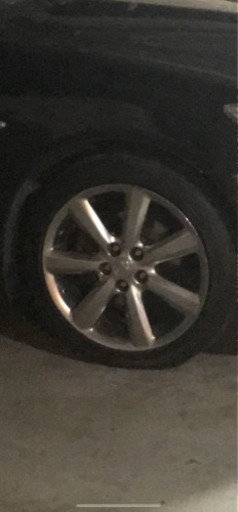 18クラウンアスリート純正アルミタイヤ付き