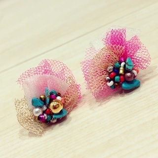 ハンドメイドピアス