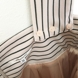2WAY【美品】ベイクルーズ　SIMPLICITE シンプリシテェ　ジャンパースカートの画像