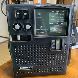 値下げしました　SONYスカイセンサーICF-5500の画像