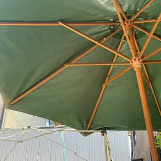 引取先決定！ガーデンパラソルの画像