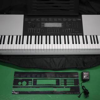 美品 カシオ 電子キーボード WK-220 76標準鍵 ベーシッ...