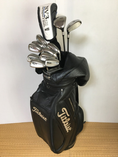 【豪華フルセット！】◆マグレガー MacGregor ◆MACTEC NV3 ゴルフクラブ 13本セット＋Titleist キャディバッグ付き