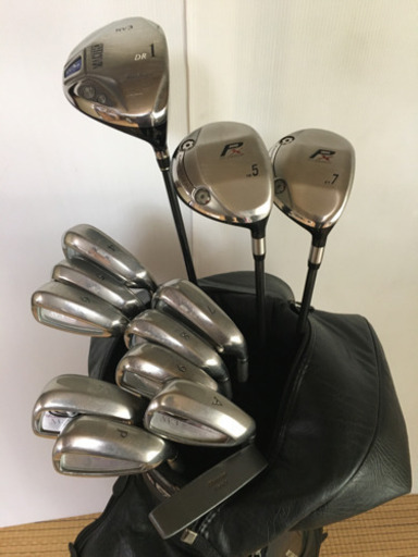 【豪華フルセット！】◆マグレガー MacGregor ◆MACTEC NV3 ゴルフクラブ 13本セット＋Titleist キャディバ