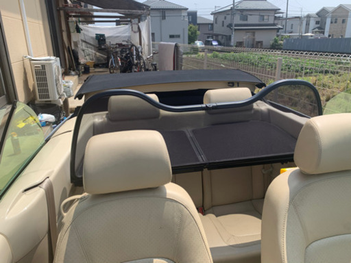 2003年のニュービートル　ウインドディフレクター