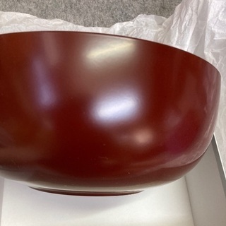 日本製越前漆器の大皿の画像