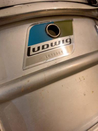 Ludwig スネア ビンテージ メタルシェル