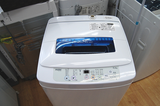 洗濯機 4.2kg 2016年製 ハイアール JW-K42M 全自動洗濯機 札幌市 清田区 平岡