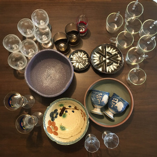 昭和レトロから現在まで食器色々　ガレージセール