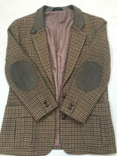 【IVYLEAGUERS CLUB】千鳥格子テーラードジャケット