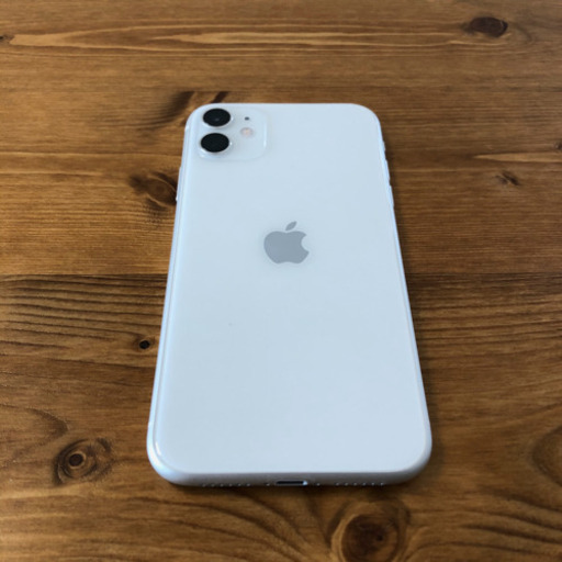 【美品】iPhone11 128GB white SIMフリー 箱付属品つき 2020年1月購入