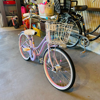 女の子 子供 キッズ自転車 20インチ メゾピアノ アサヒ