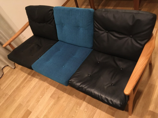 マルニ60 ソファ チェア　2シーター　ブラック