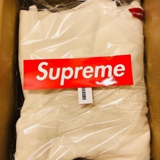 20SS Supreme  Cutout Logo Crewneck カットアウトロゴの画像