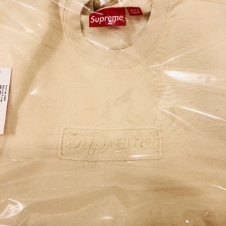 20SS Supreme  Cutout Logo Crewneck カットアウトロゴの画像