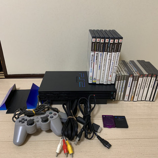 プレステ2 （本体、コントローラ、ソフトセット）
