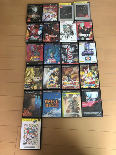 プレイステーション2 本体　ソフト大量　まとめ売り！